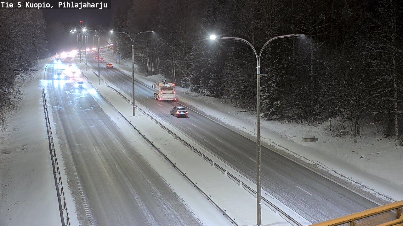 Kelikamerat Kuva Tie 5 Kuopio, Pihlajaharju, Kuopio, Pohjois-Savo