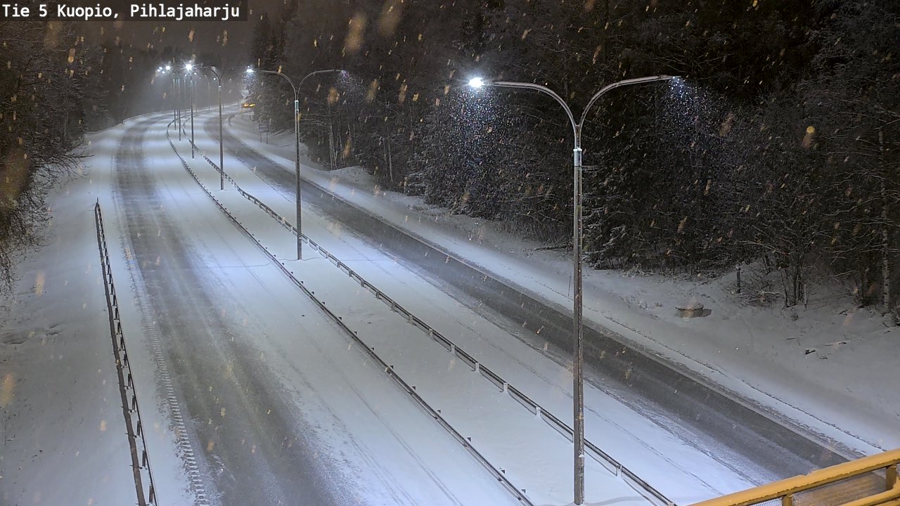 Kelikamerat Kuva Tie 5 Kuopio, Pihlajaharju, Kuopio, Pohjois-Savo