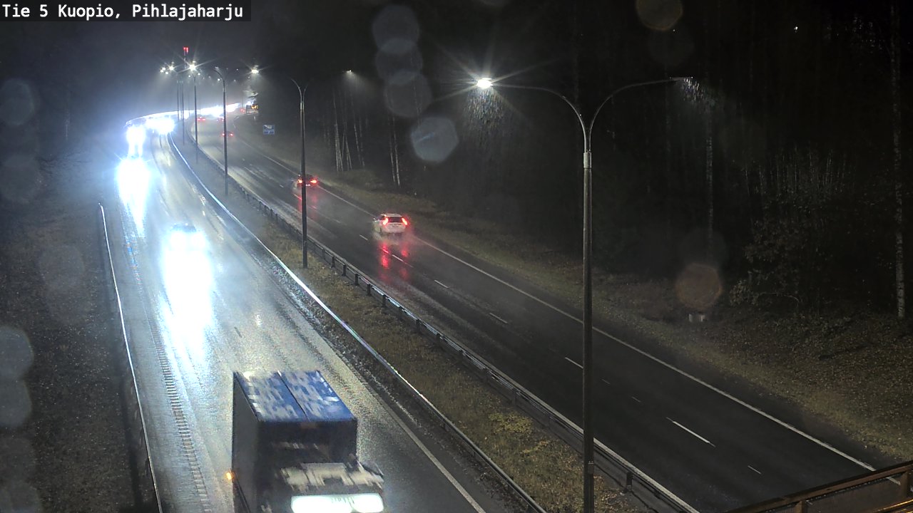 Weather Camera Image Väg 5 Kuopio, Pihlajaharju, Kuopio, Pohjois-Savo
