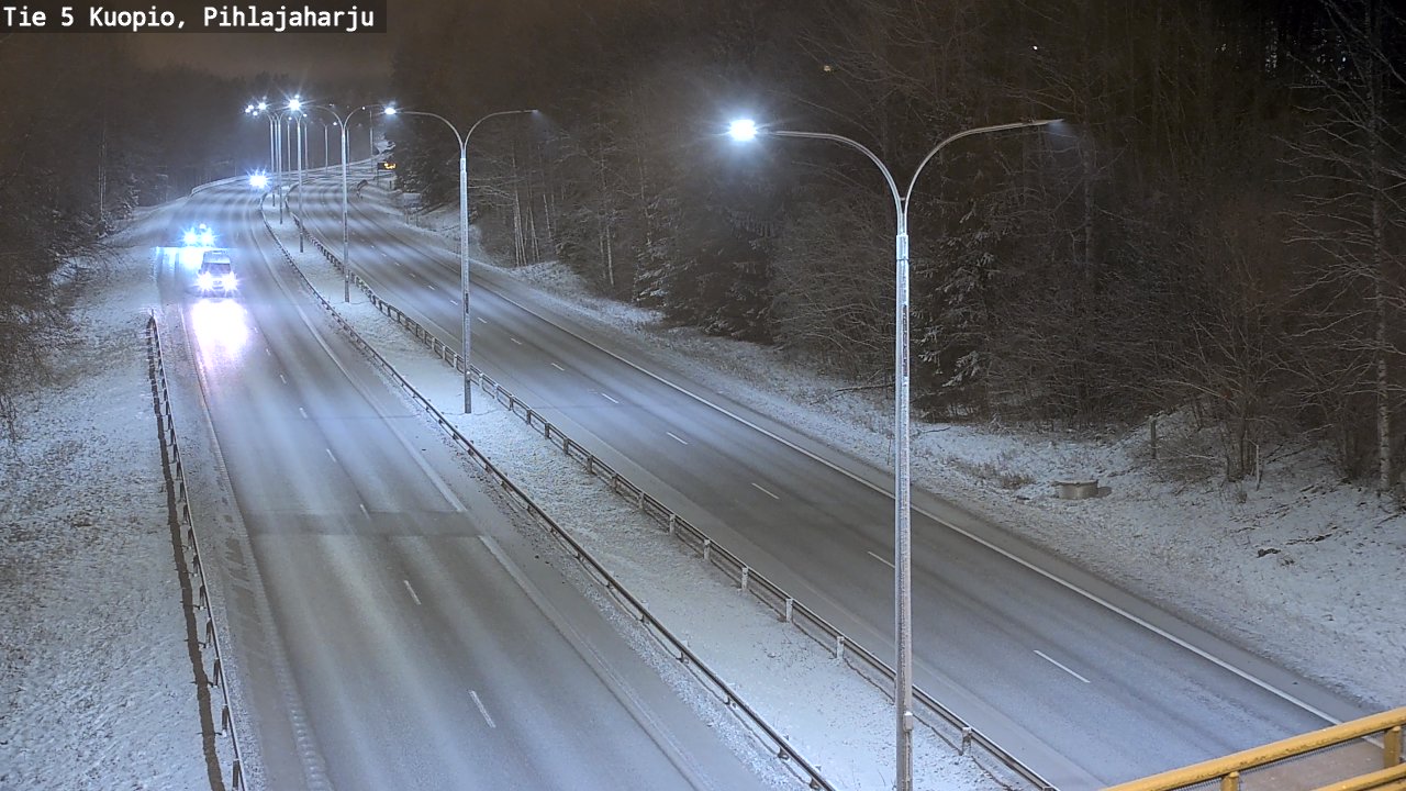 Kelikamerat Kuva Tie 5 Kuopio, Pihlajaharju, Kuopio, Pohjois-Savo