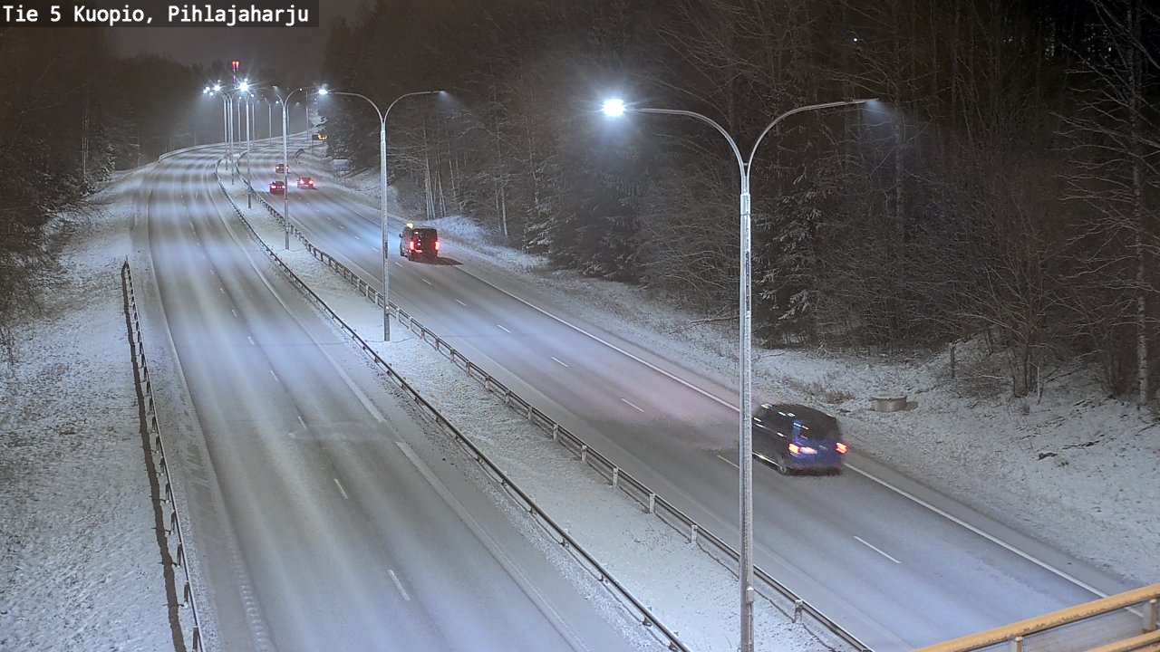 Kelikamerat Kuva Tie 5 Kuopio, Pihlajaharju, Kuopio, Pohjois-Savo