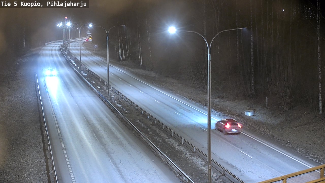 Kelikamerat Kuva Tie 5 Kuopio, Pihlajaharju, Kuopio, Pohjois-Savo
