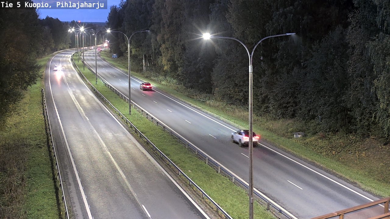 Kelikamerat Kuva Tie 5 Kuopio, Pihlajaharju, Kuopio, Pohjois-Savo