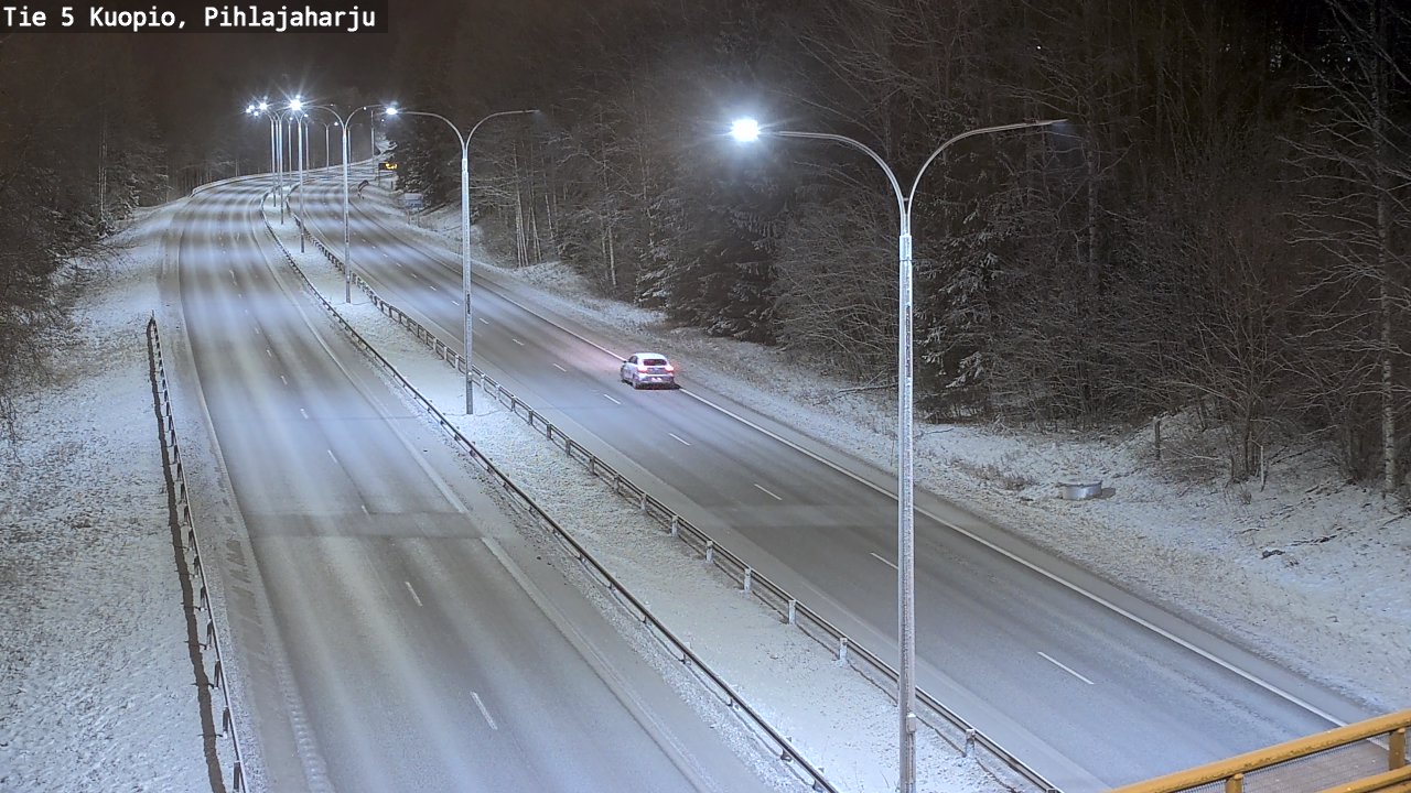 Kelikamerat Kuva Tie 5 Kuopio, Pihlajaharju, Kuopio, Pohjois-Savo