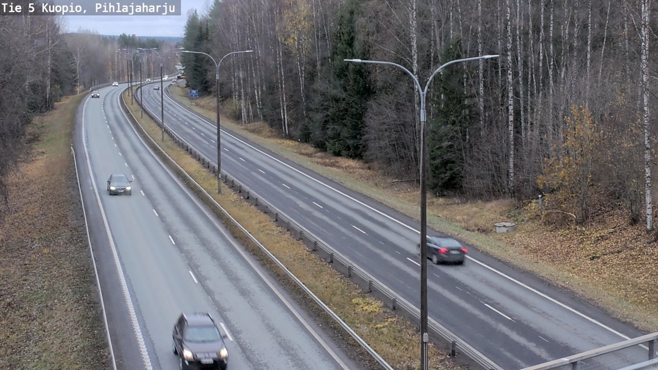 Weather Camera Image Väg 5 Kuopio, Pihlajaharju, Kuopio, Pohjois-Savo