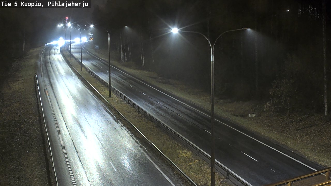 Weather Camera Image Road 5 Kuopio, Pihlajaharju, Kuopio, Pohjois-Savo