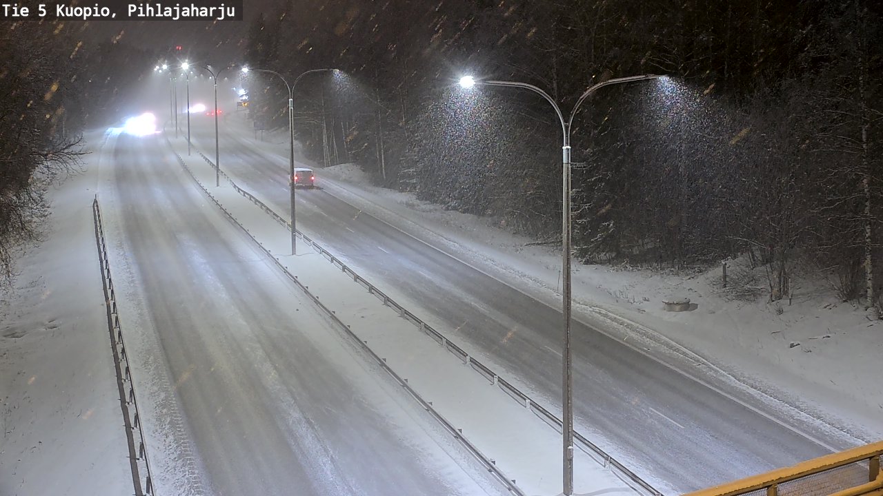 Kelikamerat Kuva Tie 5 Kuopio, Pihlajaharju, Kuopio, Pohjois-Savo