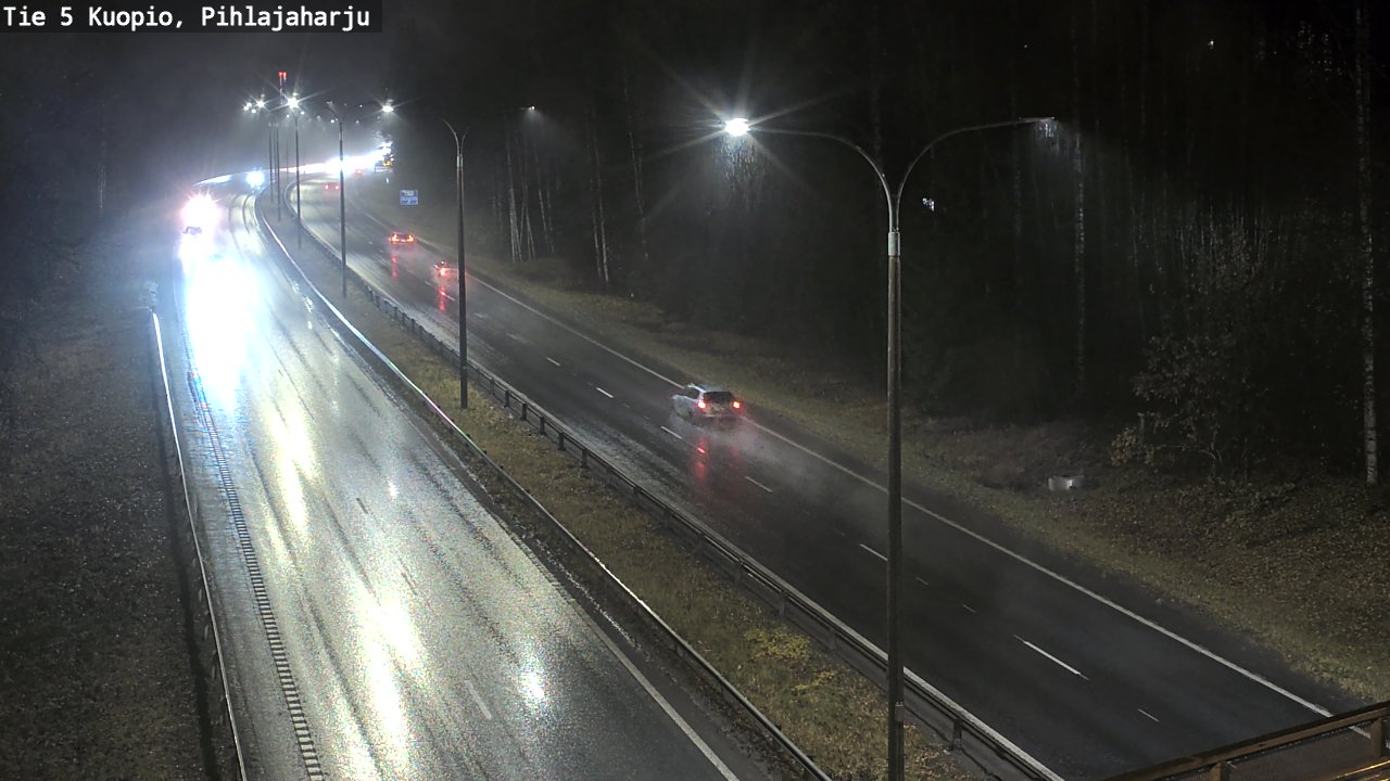 Weather Camera Image Väg 5 Kuopio, Pihlajaharju, Kuopio, Pohjois-Savo