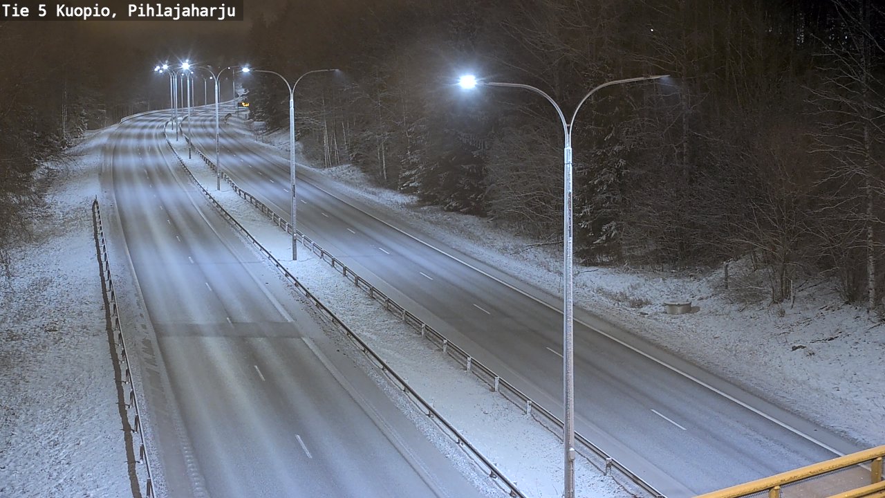 Kelikamerat Kuva Tie 5 Kuopio, Pihlajaharju, Kuopio, Pohjois-Savo