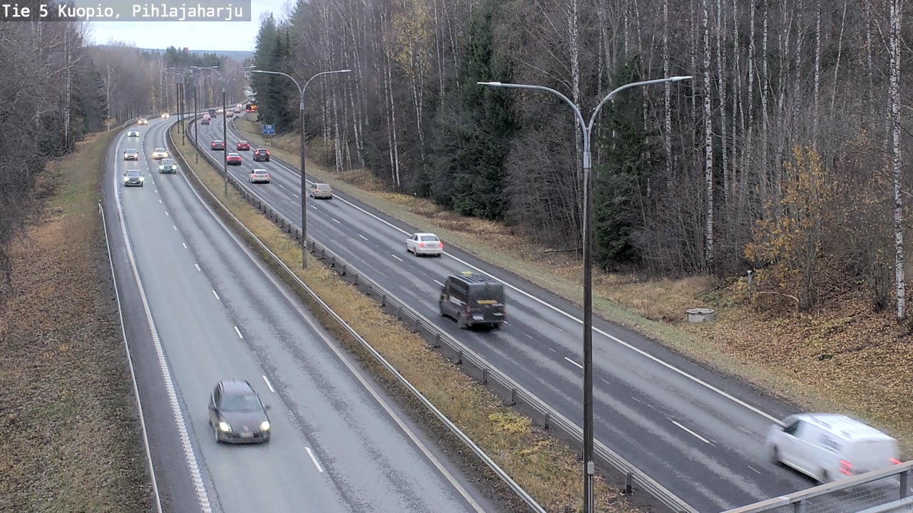 Weather Camera Image Väg 5 Kuopio, Pihlajaharju, Kuopio, Pohjois-Savo
