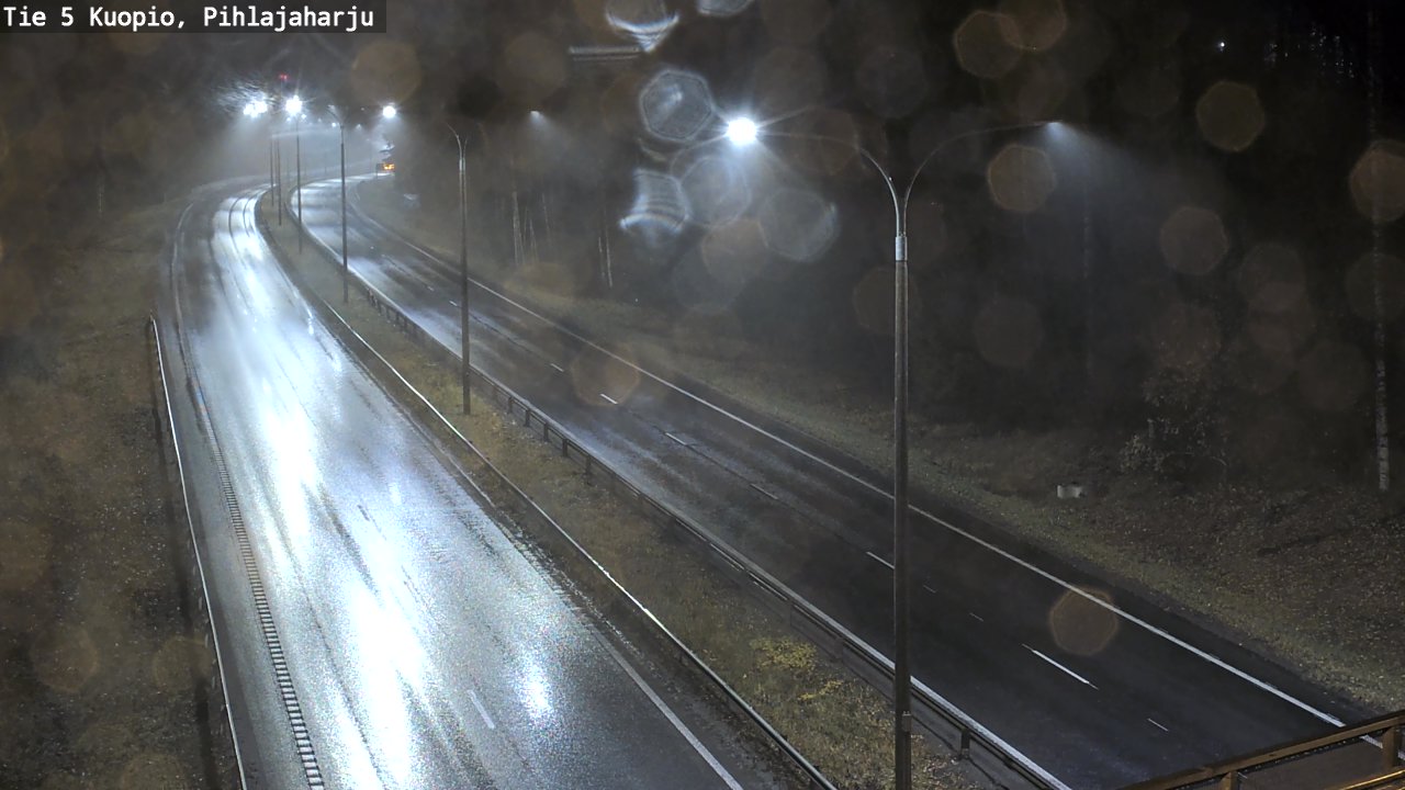 Weather Camera Image Road 5 Kuopio, Pihlajaharju, Kuopio, Pohjois-Savo