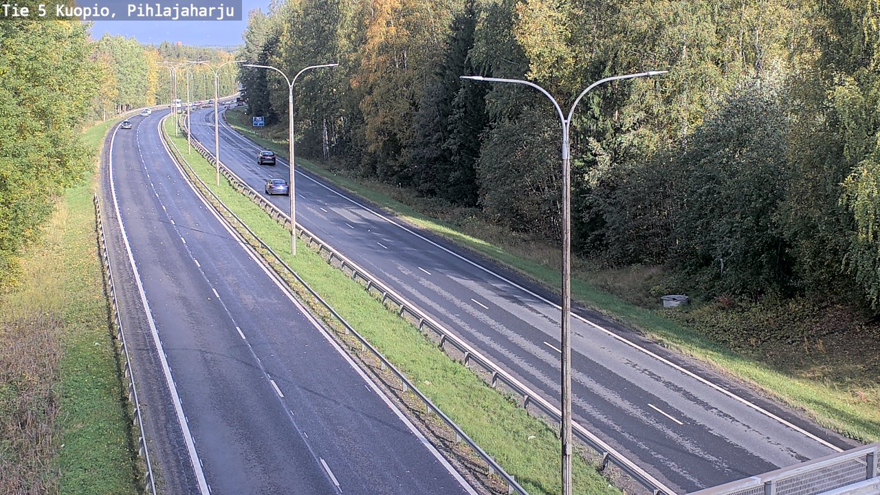 Weather Camera Image Road 5 Kuopio, Pihlajaharju, Kuopio, Pohjois-Savo