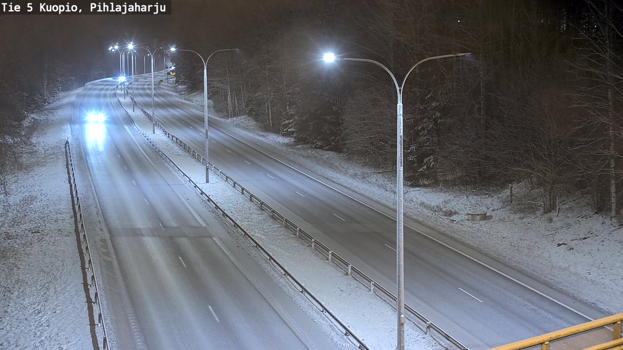 Kelikamerat Kuva Tie 5 Kuopio, Pihlajaharju, Kuopio, Pohjois-Savo