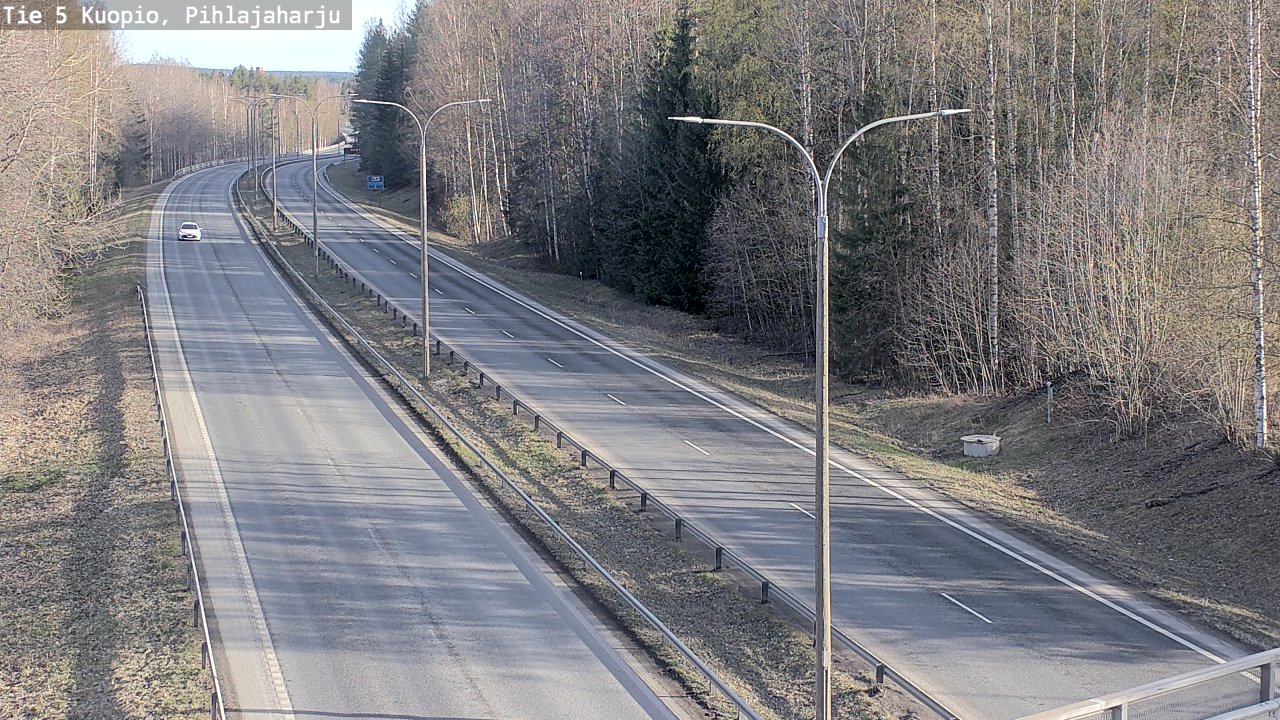 Kelikamerat Kuva Tie 5 Kuopio, Pihlajaharju, Kuopio, Pohjois-Savo