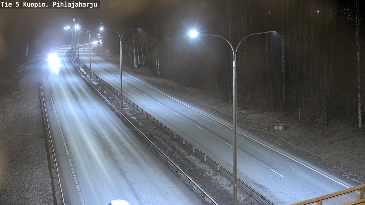 Kelikamerat Kuva Tie 5 Kuopio, Pihlajaharju, Kuopio, Pohjois-Savo