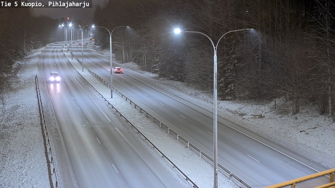 Kelikamerat Kuva Tie 5 Kuopio, Pihlajaharju, Kuopio, Pohjois-Savo