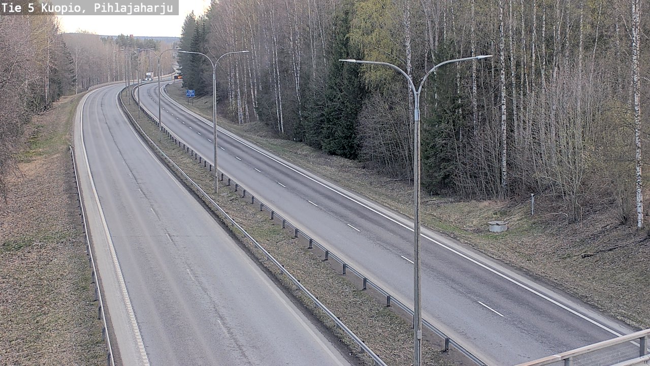 Kelikamerat Kuva Tie 5 Kuopio, Pihlajaharju, Kuopio, Pohjois-Savo