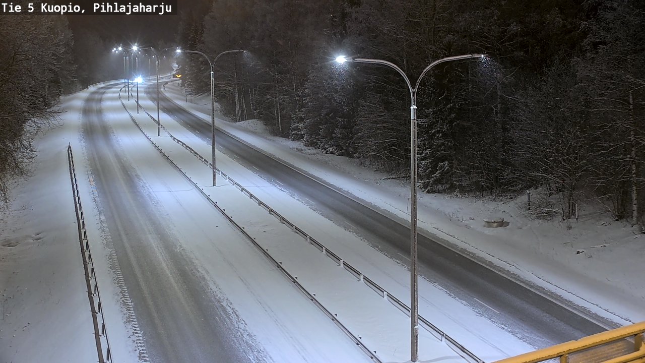 Kelikamerat Kuva Tie 5 Kuopio, Pihlajaharju, Kuopio, Pohjois-Savo