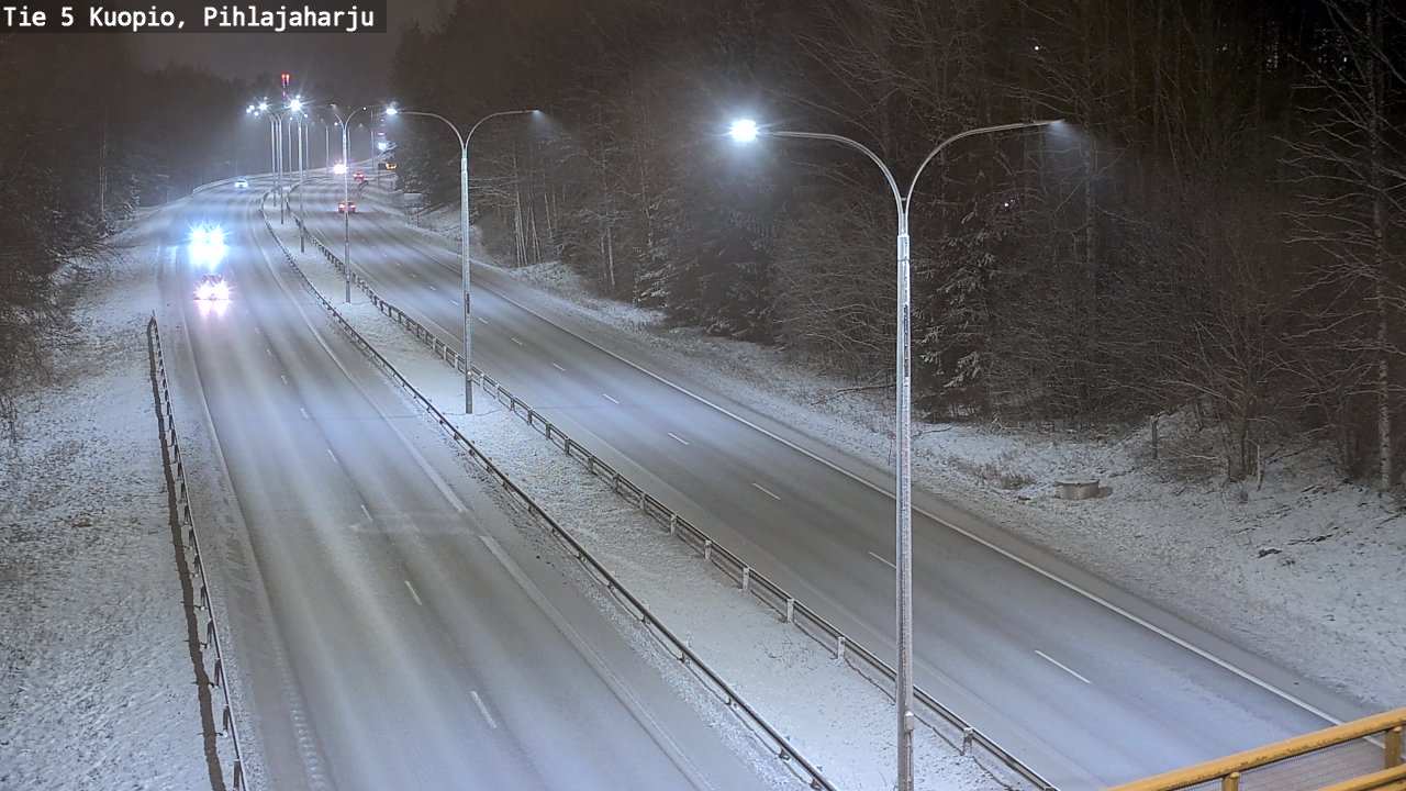 Kelikamerat Kuva Tie 5 Kuopio, Pihlajaharju, Kuopio, Pohjois-Savo