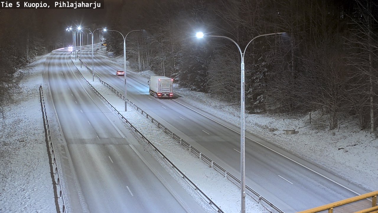 Kelikamerat Kuva Tie 5 Kuopio, Pihlajaharju, Kuopio, Pohjois-Savo