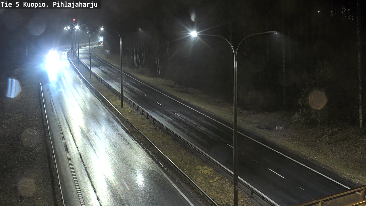 Weather Camera Image Road 5 Kuopio, Pihlajaharju, Kuopio, Pohjois-Savo