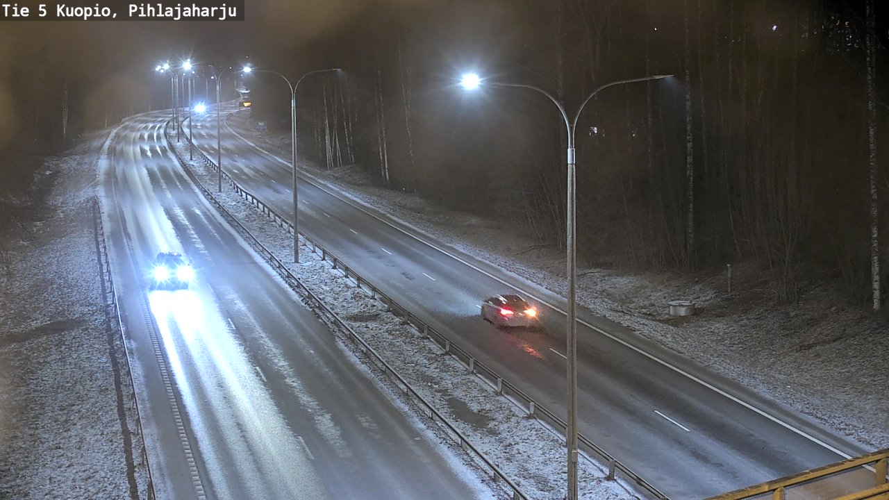 Kelikamerat Kuva Tie 5 Kuopio, Pihlajaharju, Kuopio, Pohjois-Savo