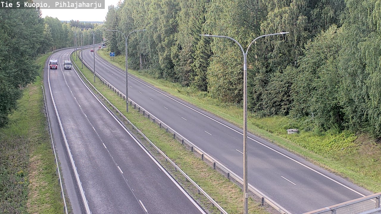Kelikamerat Kuva Tie 5 Kuopio, Pihlajaharju, Kuopio, Pohjois-Savo