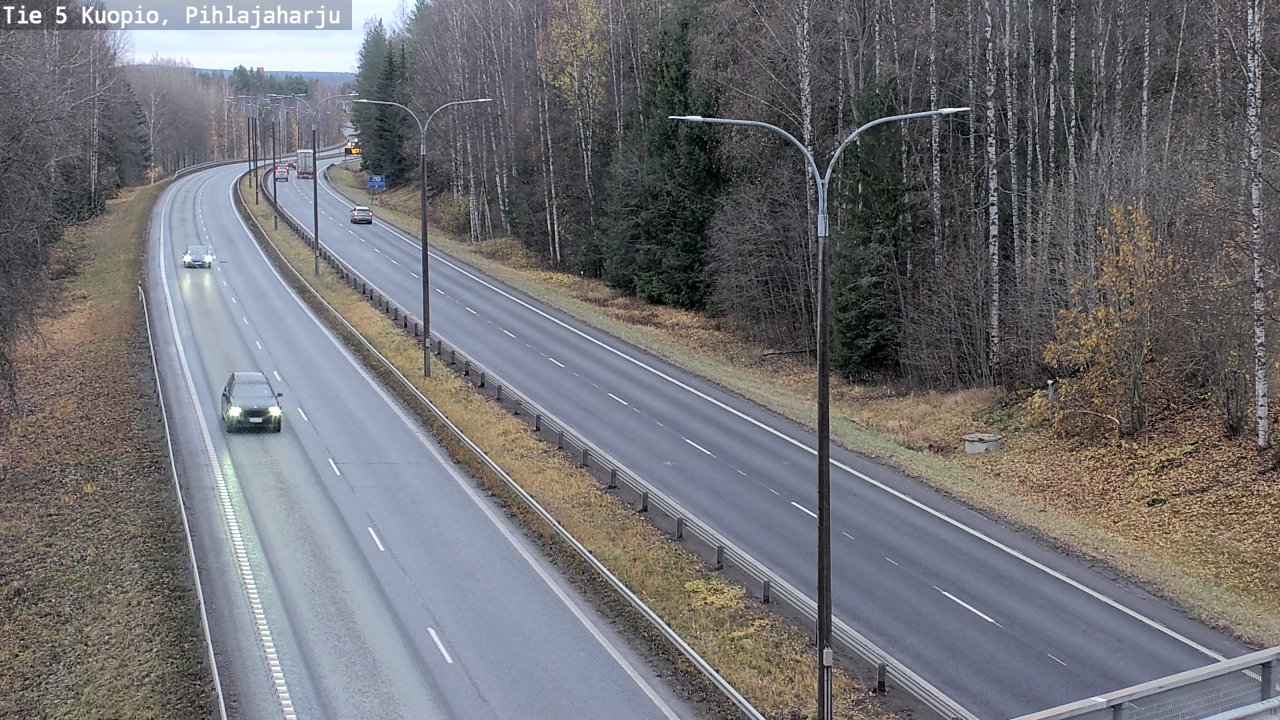 Weather Camera Image Väg 5 Kuopio, Pihlajaharju, Kuopio, Pohjois-Savo