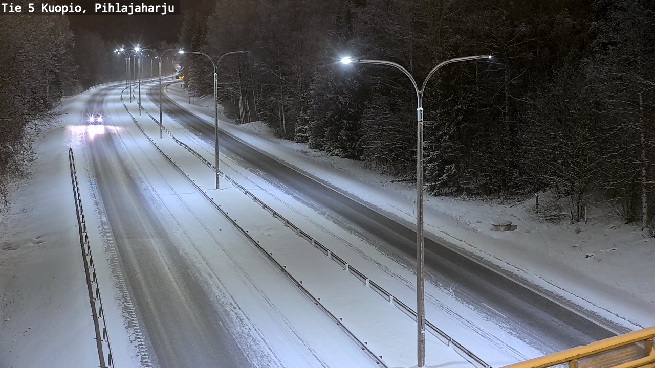 Kelikamerat Kuva Tie 5 Kuopio, Pihlajaharju, Kuopio, Pohjois-Savo
