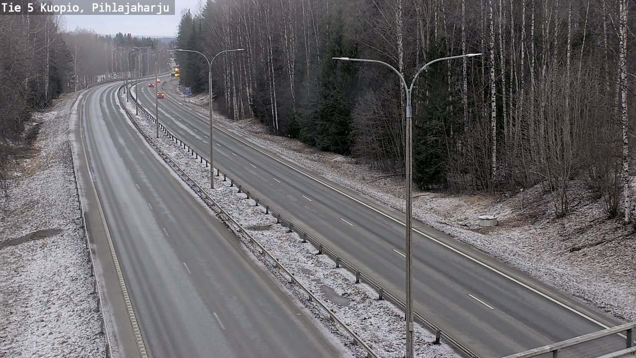 Kelikamerat Kuva Tie 5 Kuopio, Pihlajaharju, Kuopio, Pohjois-Savo