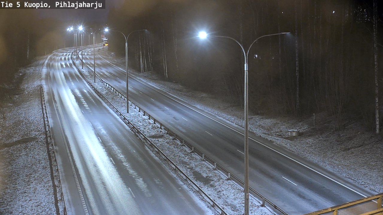 Kelikamerat Kuva Tie 5 Kuopio, Pihlajaharju, Kuopio, Pohjois-Savo