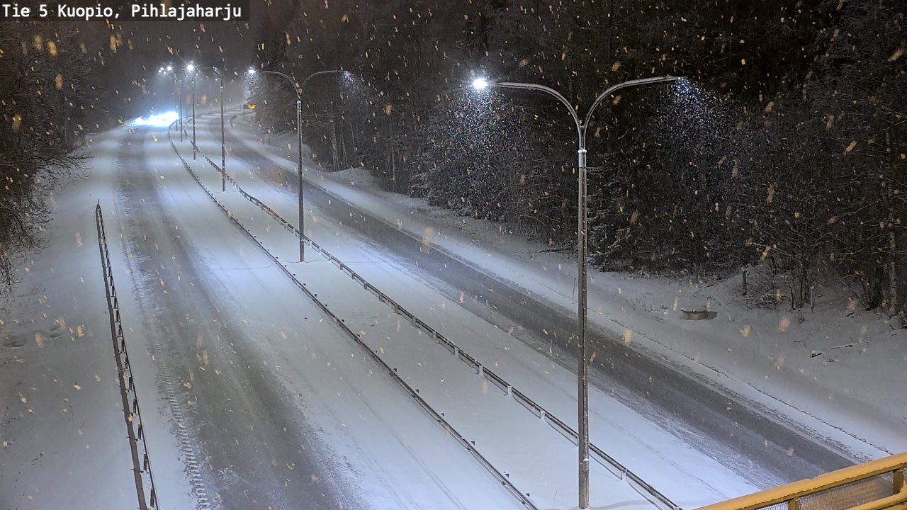 Kelikamerat Kuva Tie 5 Kuopio, Pihlajaharju, Kuopio, Pohjois-Savo