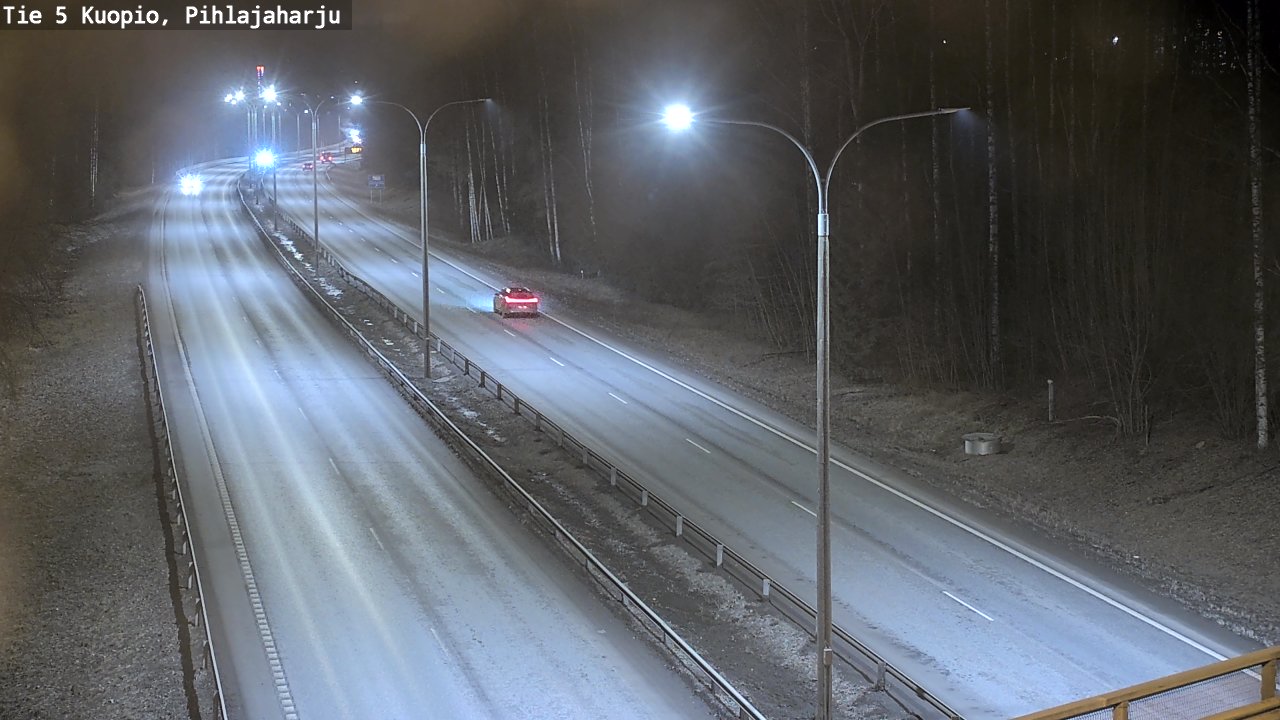 Kelikamerat Kuva Tie 5 Kuopio, Pihlajaharju, Kuopio, Pohjois-Savo