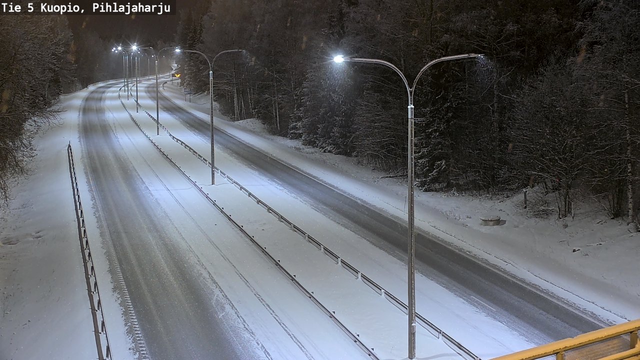 Kelikamerat Kuva Tie 5 Kuopio, Pihlajaharju, Kuopio, Pohjois-Savo