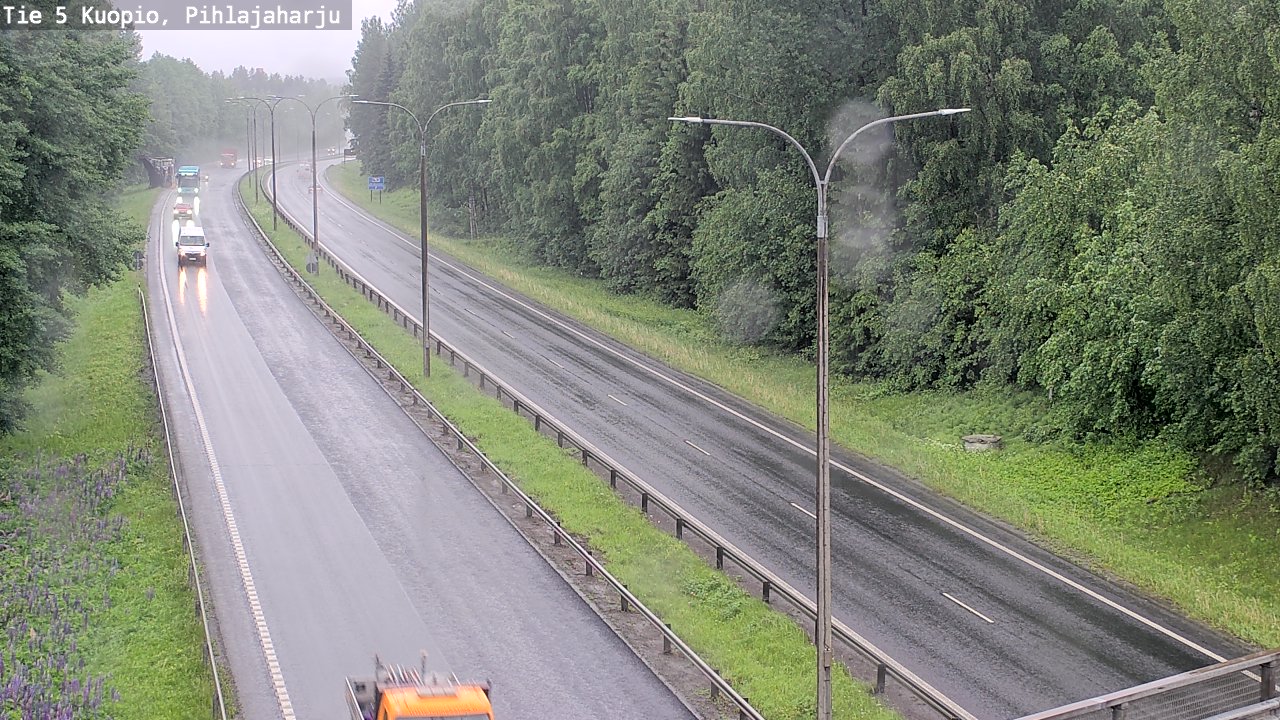 Weather Camera Image Väg 5 Kuopio, Pihlajaharju, Kuopio, Pohjois-Savo