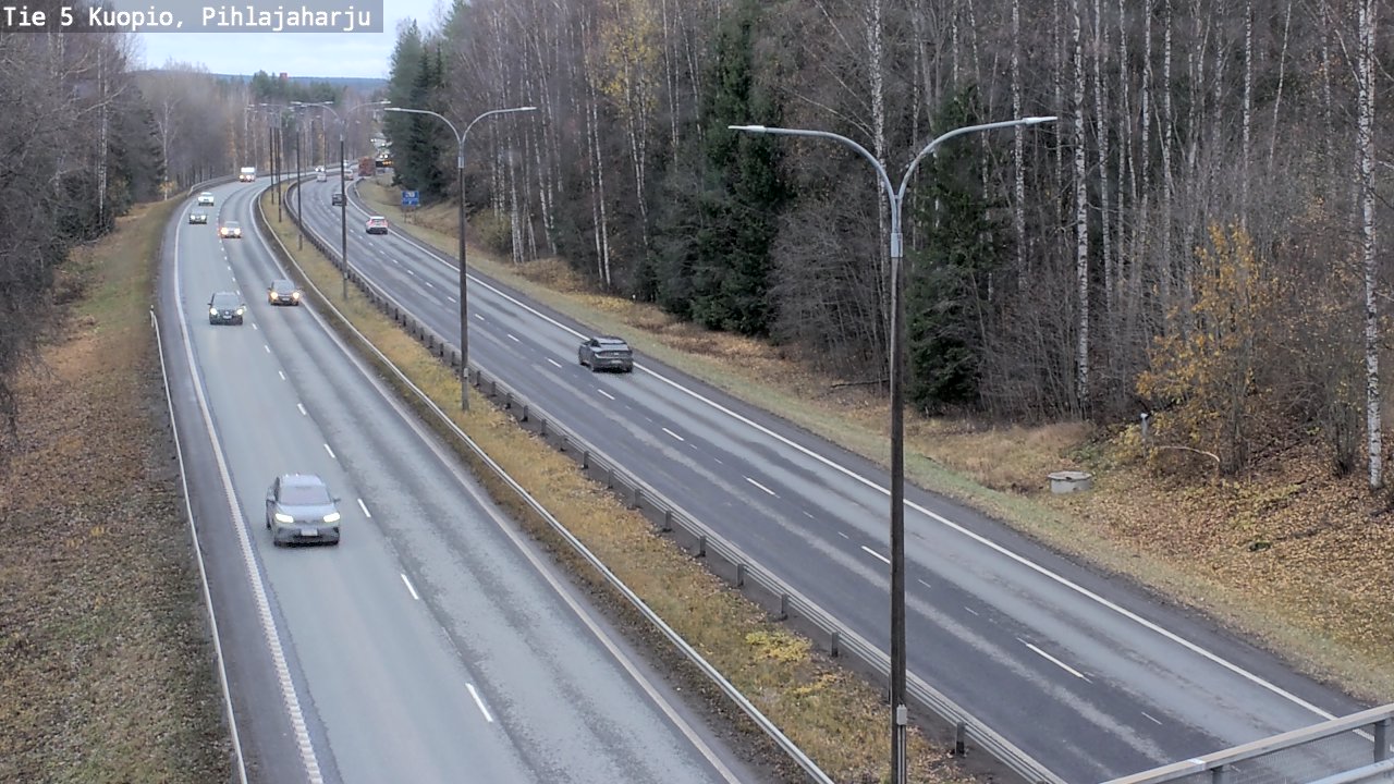 Weather Camera Image Väg 5 Kuopio, Pihlajaharju, Kuopio, Pohjois-Savo