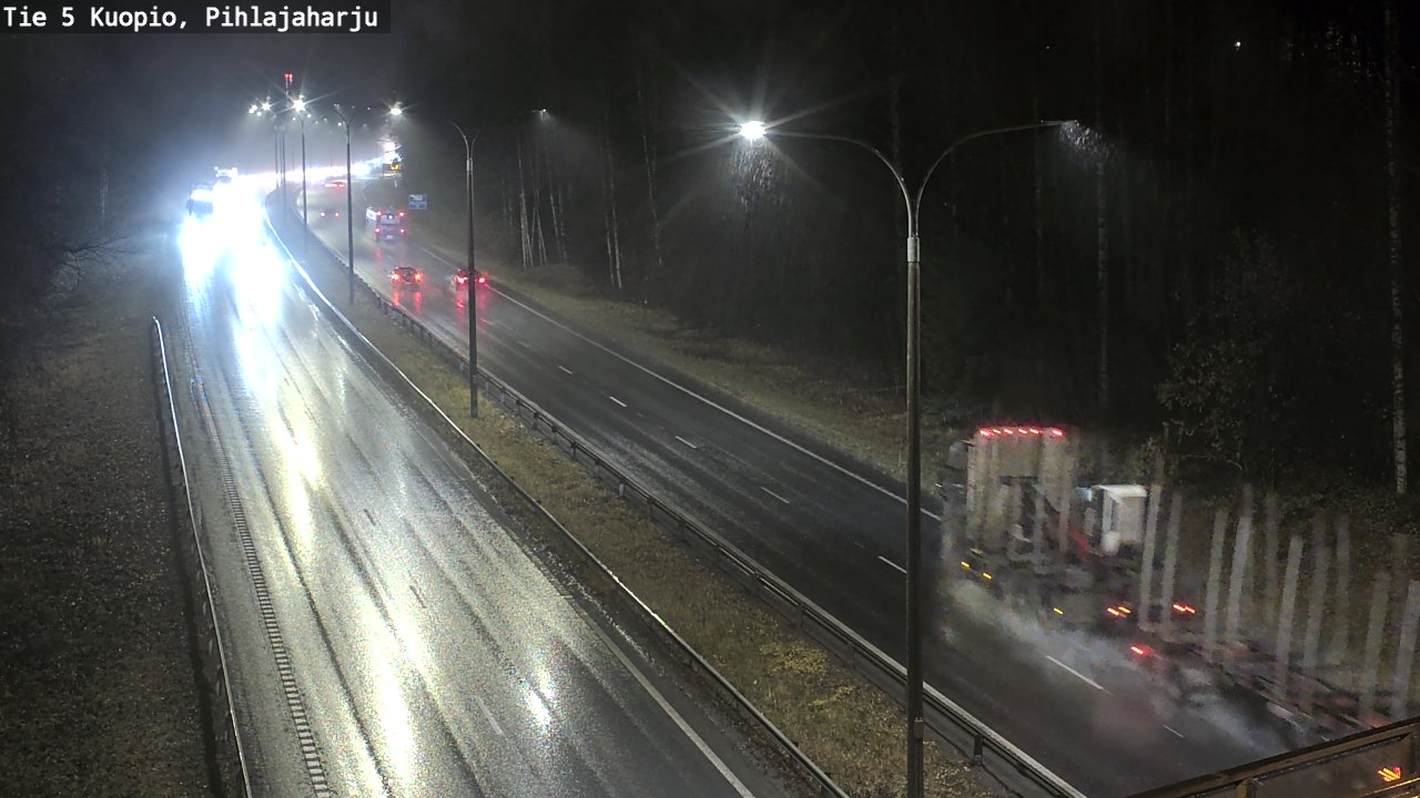 Weather Camera Image Väg 5 Kuopio, Pihlajaharju, Kuopio, Pohjois-Savo