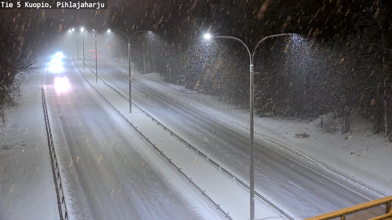 Kelikamerat Kuva Tie 5 Kuopio, Pihlajaharju, Kuopio, Pohjois-Savo