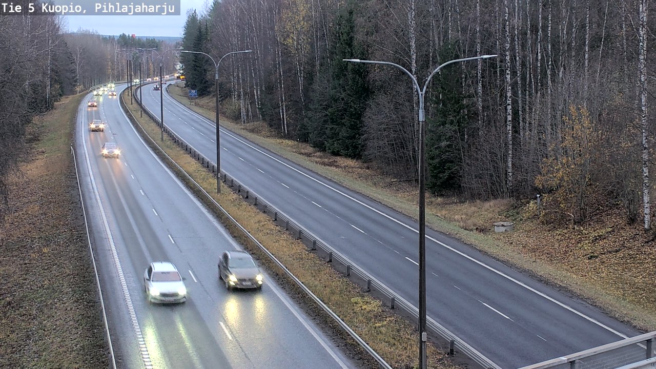 Weather Camera Image Väg 5 Kuopio, Pihlajaharju, Kuopio, Pohjois-Savo