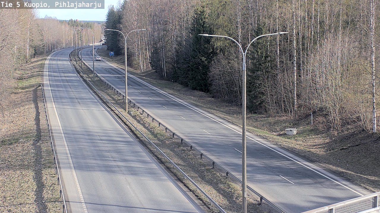 Kelikamerat Kuva Tie 5 Kuopio, Pihlajaharju, Kuopio, Pohjois-Savo