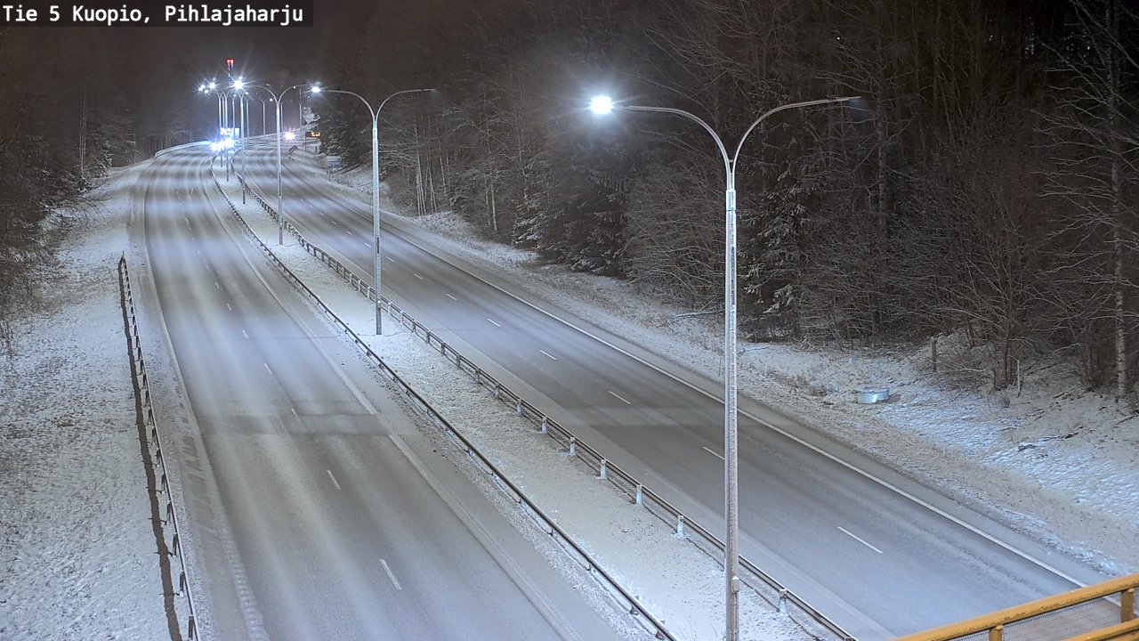 Kelikamerat Kuva Tie 5 Kuopio, Pihlajaharju, Kuopio, Pohjois-Savo