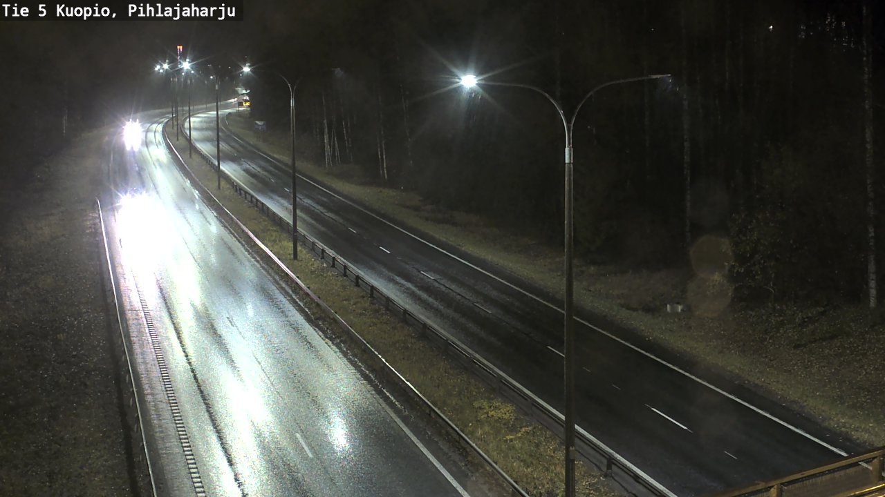 Weather Camera Image Väg 5 Kuopio, Pihlajaharju, Kuopio, Pohjois-Savo