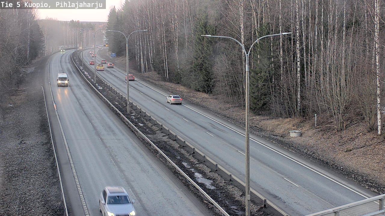 Kelikamerat Kuva Tie 5 Kuopio, Pihlajaharju, Kuopio, Pohjois-Savo