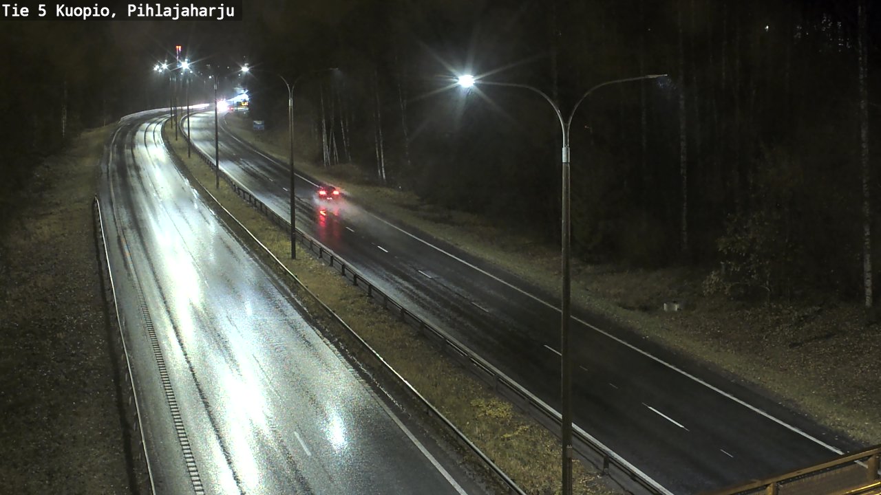 Weather Camera Image Väg 5 Kuopio, Pihlajaharju, Kuopio, Pohjois-Savo