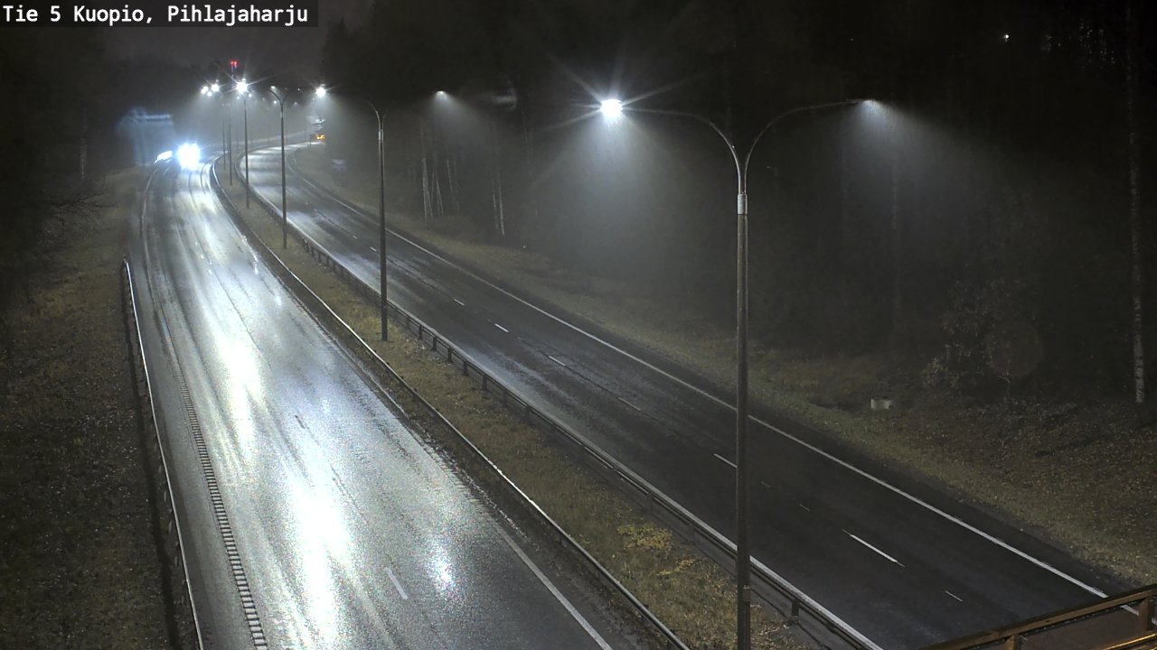 Weather Camera Image Road 5 Kuopio, Pihlajaharju, Kuopio, Pohjois-Savo