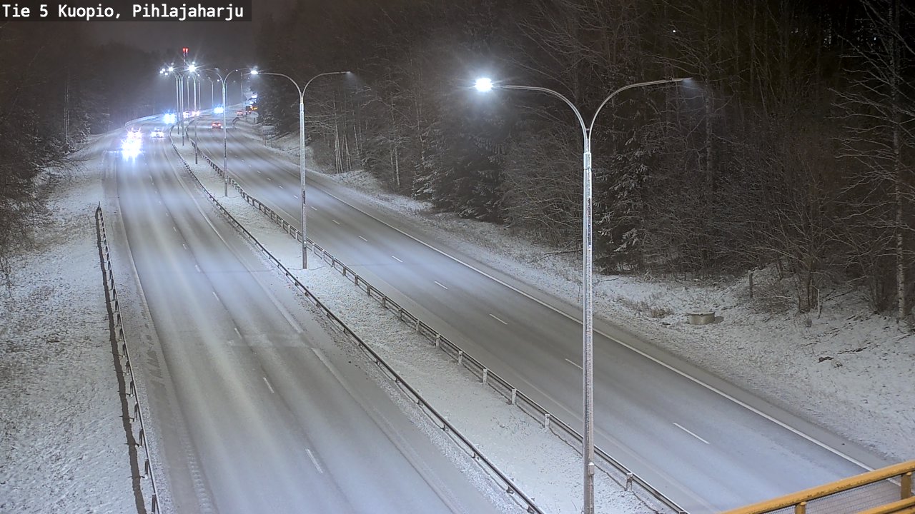 Kelikamerat Kuva Tie 5 Kuopio, Pihlajaharju, Kuopio, Pohjois-Savo