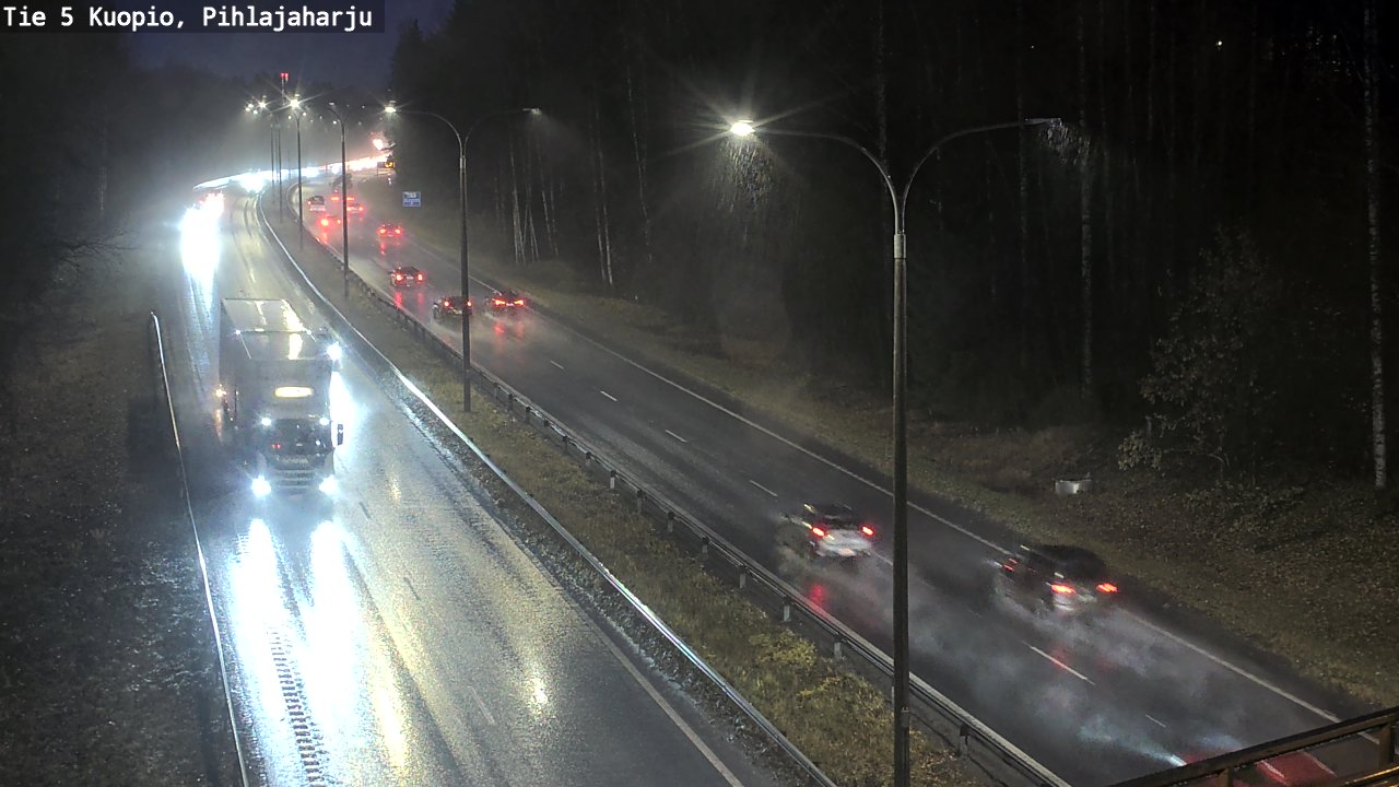 Weather Camera Image Väg 5 Kuopio, Pihlajaharju, Kuopio, Pohjois-Savo