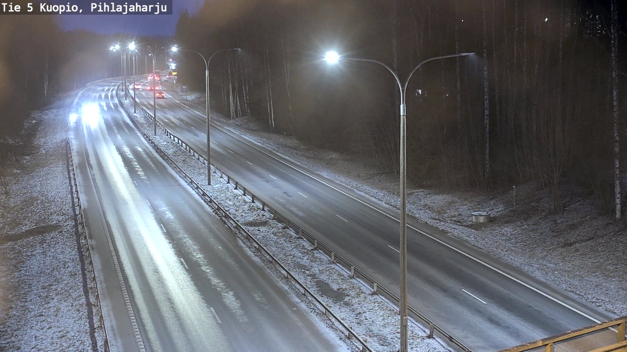 Kelikamerat Kuva Tie 5 Kuopio, Pihlajaharju, Kuopio, Pohjois-Savo