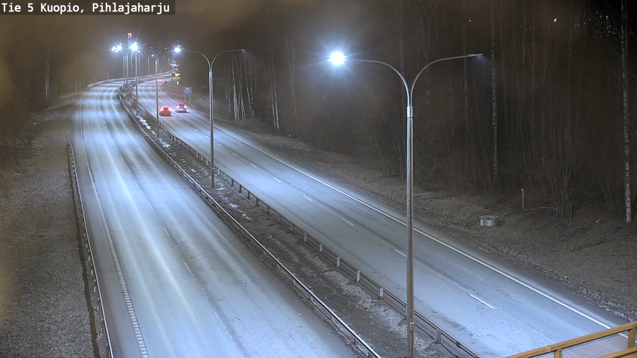 Kelikamerat Kuva Tie 5 Kuopio, Pihlajaharju, Kuopio, Pohjois-Savo