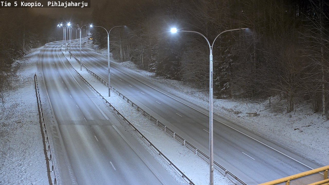 Kelikamerat Kuva Tie 5 Kuopio, Pihlajaharju, Kuopio, Pohjois-Savo